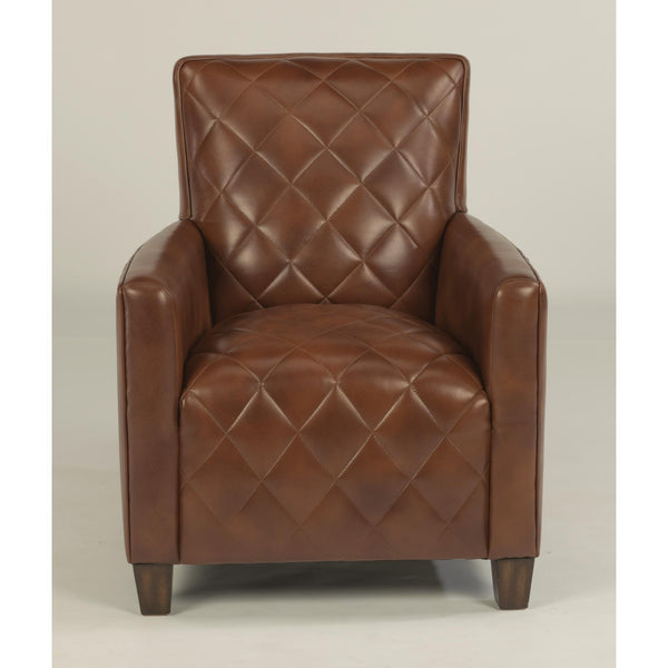 Flexsteel Cristina Stationary Leather Chair 1278-10-LSP-52 IMAGE 1