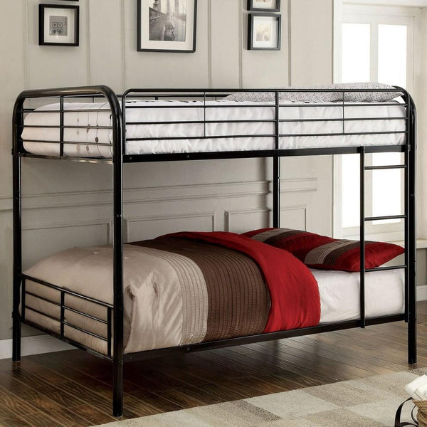 Furniture of America Kids Beds Bunk Bed CM-BK1035F-BK-BED IMAGE 1