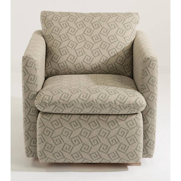 Flexsteel Kendall Swivel Fabric Chair 7934-11-396-01 IMAGE 1
