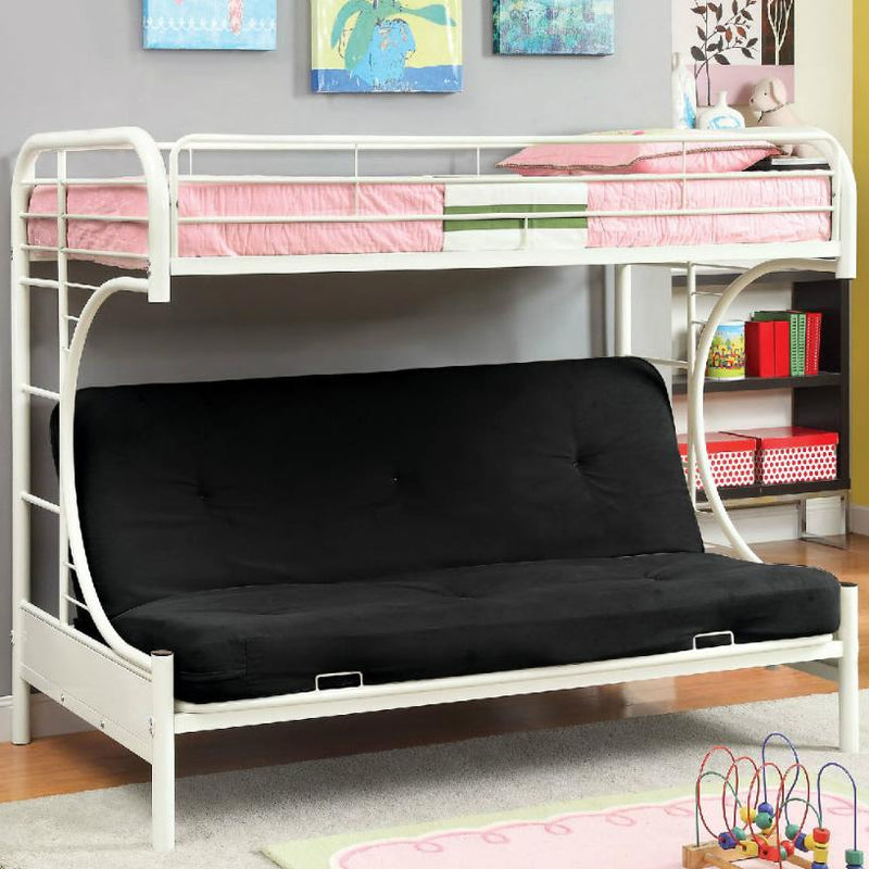 Furniture of America Kids Beds Loft Bed CM-BK1034-WH-BED IMAGE 2