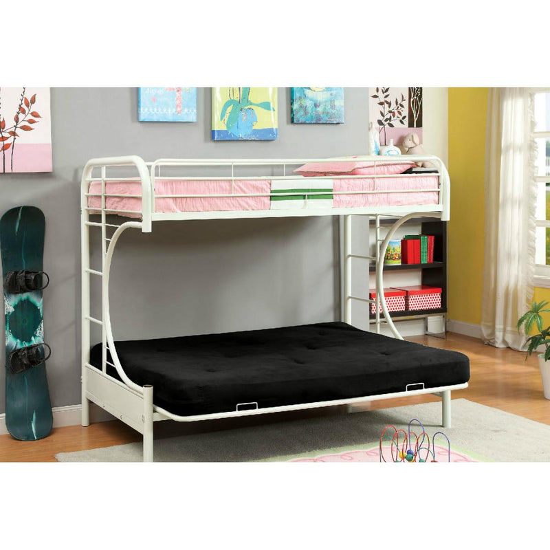 Furniture of America Kids Beds Loft Bed CM-BK1034-WH-BED IMAGE 4