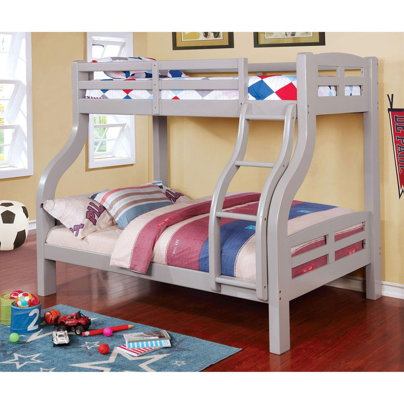 Furniture of America Kids Beds Bunk Bed CM-BK618GY-BED IMAGE 2