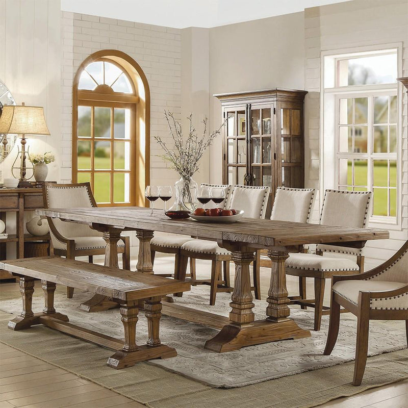 Riverside Furniture Hawthorne Dining Table with Trestle Base 23652 IMAGE 1