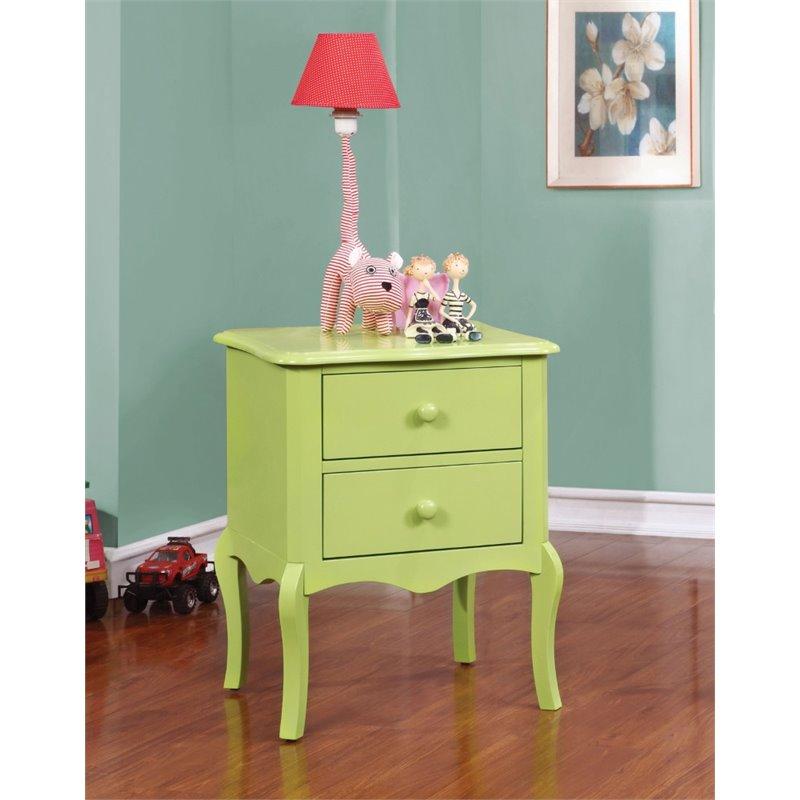 Furniture of America Lexie 2-Drawer Kids Nightstand CM-AC325AG IMAGE 3
