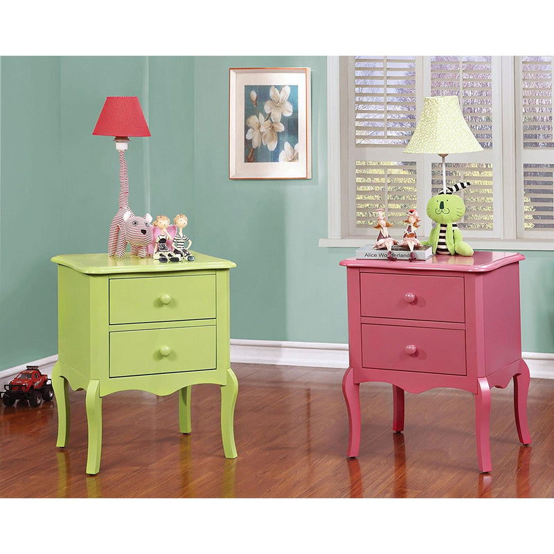 Furniture of America Lexie 2-Drawer Kids Nightstand CM-AC325AG IMAGE 4