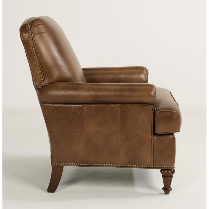 Flexsteel Flemington Stationary Leather Chair 330C-10-808-80 IMAGE 3