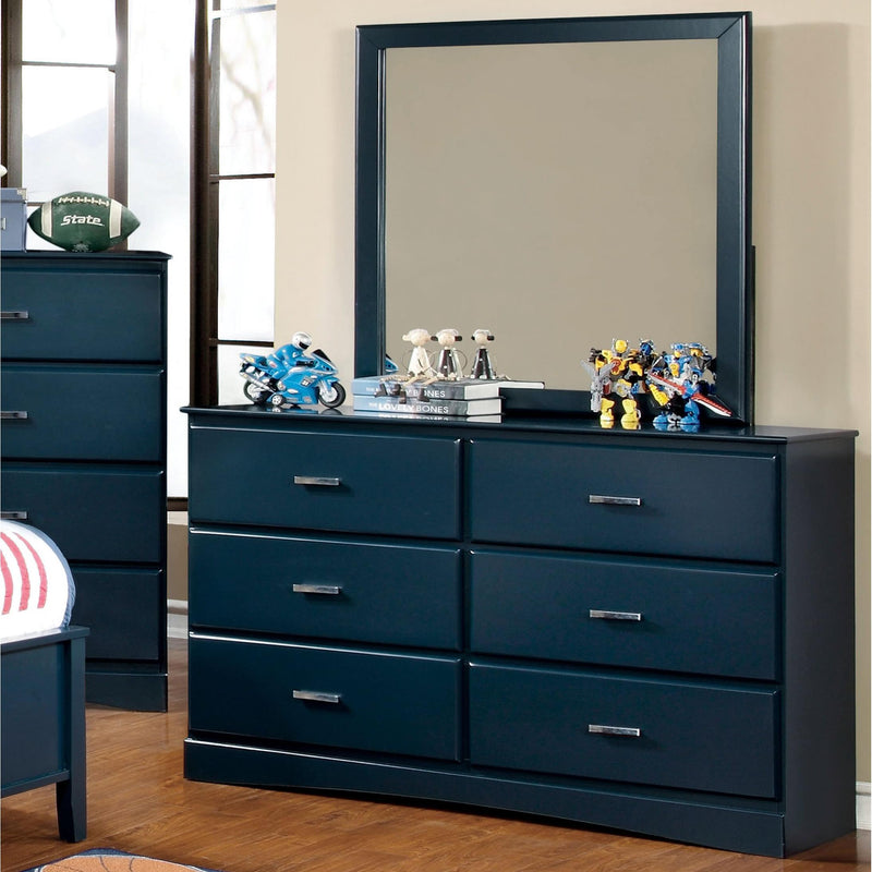 Furniture of America Kids Dresser Mirrors Mirror CM7941BL-M IMAGE 2