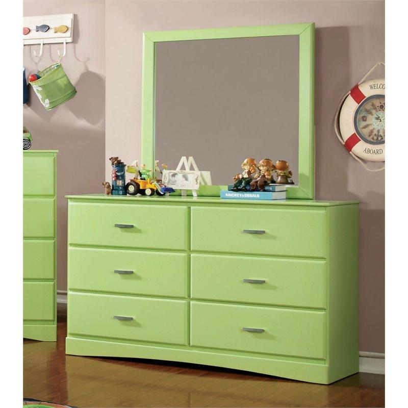 Furniture of America Kids Dresser Mirrors Mirror CM7941GR-M IMAGE 2