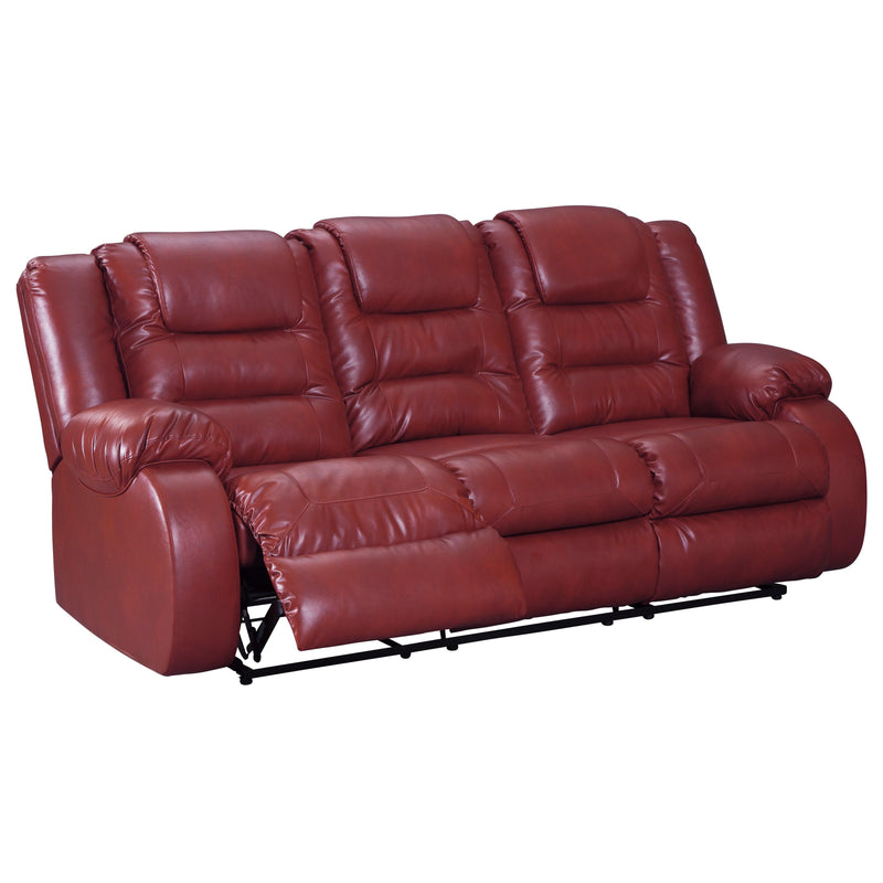 Signature Design by Ashley Vacherie Reclining Leather Look Sofa 7930688 IMAGE 2