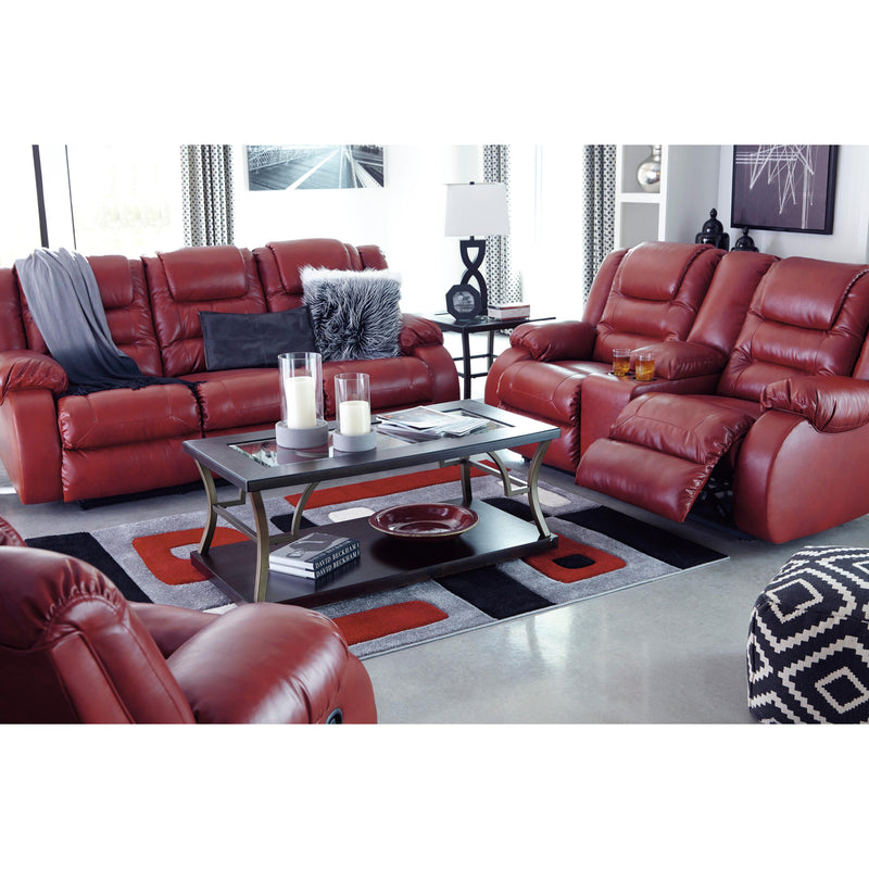 Signature Design by Ashley Vacherie Reclining Leather Look Sofa 7930688 IMAGE 6