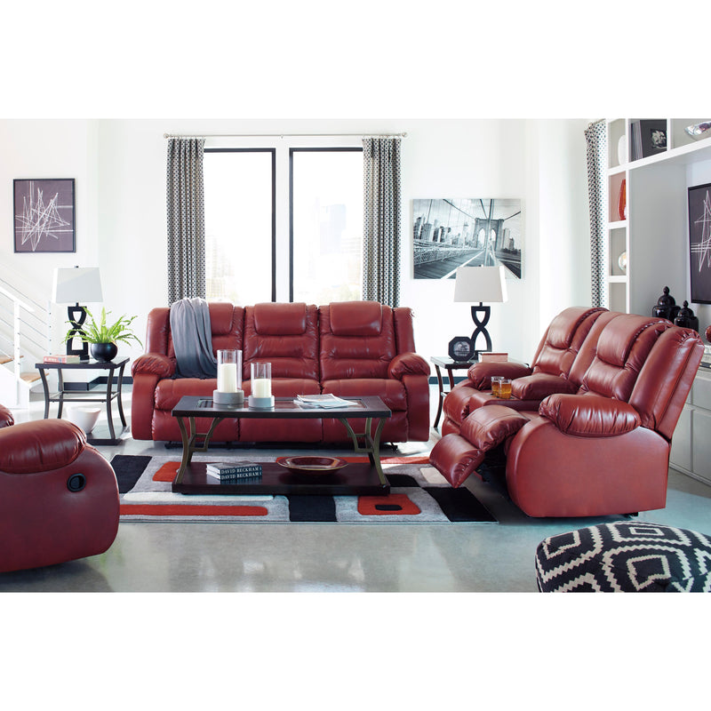Signature Design by Ashley Vacherie Reclining Leather Look Sofa 7930688 IMAGE 9