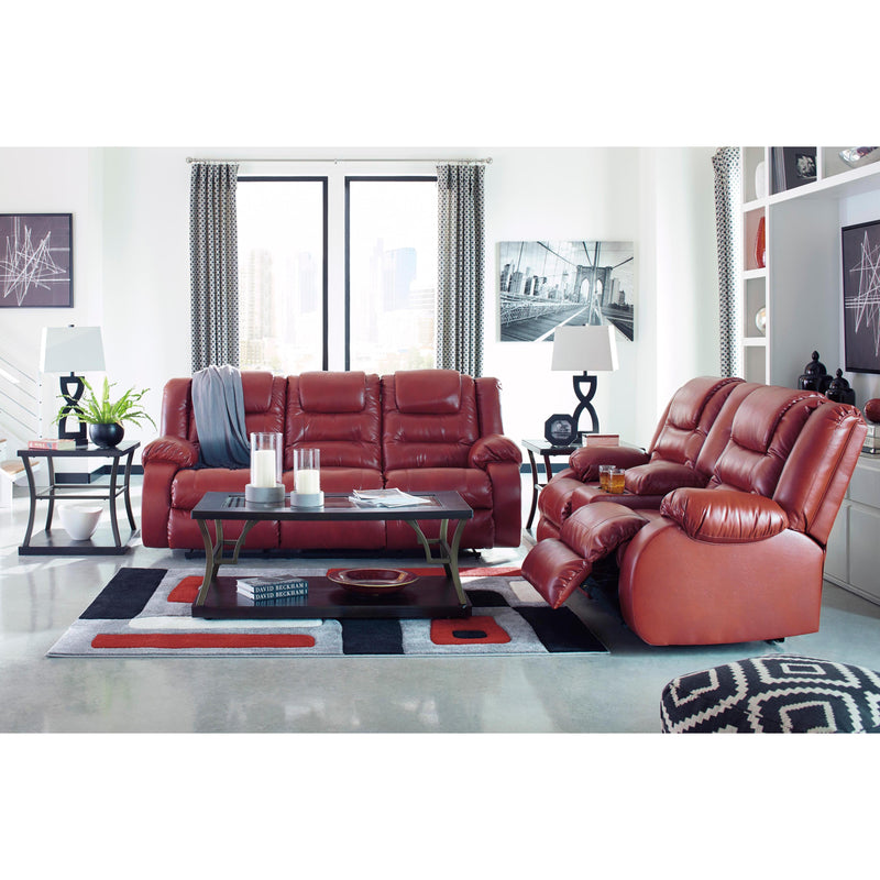 Signature Design by Ashley Vacherie Reclining Leather Look Loveseat 7930694 IMAGE 9