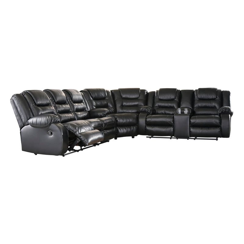 Signature Design by Ashley Vacherie Reclining Leather Look 3 pc Sectional 7930888/7930877/7930894 IMAGE 1