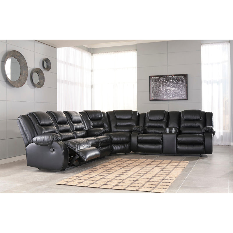 Signature Design by Ashley Vacherie Reclining Leather Look 3 pc Sectional 7930888/7930877/7930894 IMAGE 2