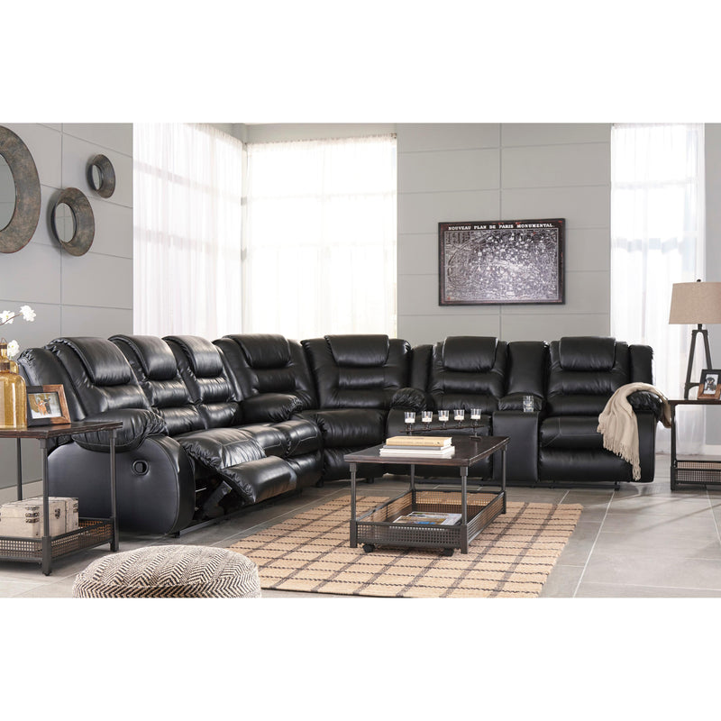 Signature Design by Ashley Vacherie Reclining Leather Look 3 pc Sectional 7930888/7930877/7930894 IMAGE 6