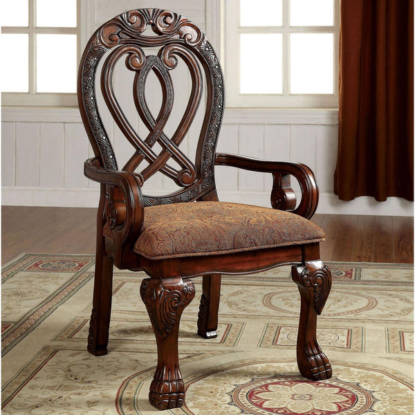 Furniture of America Wyndmere Arm Chair CM3186CH-AC-2PK IMAGE 1