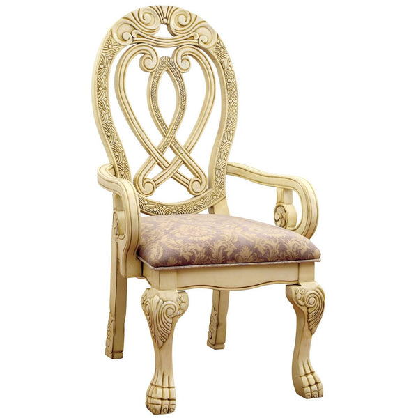 Furniture of America Wyndmere Arm Chair CM3186WH-AC-2PK IMAGE 1