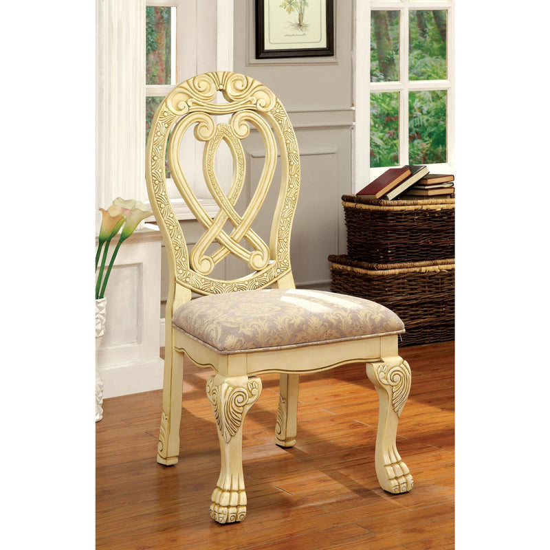 Furniture of America Wyndmere Dining Chair CM3186WH-SC-2PK IMAGE 2