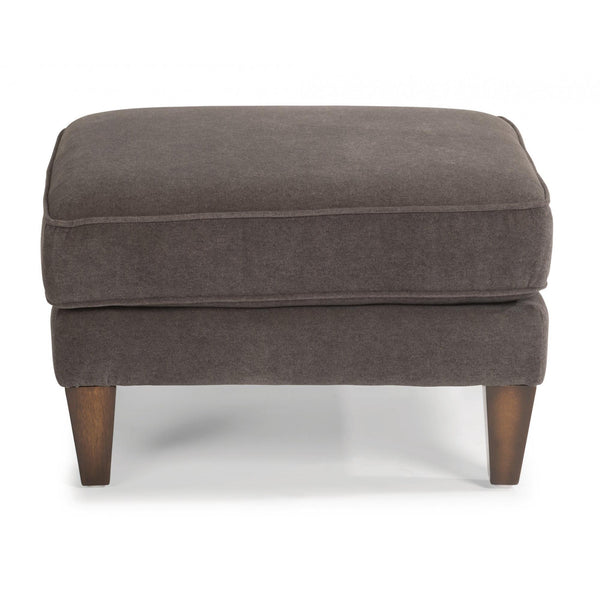 Flexsteel Digby Leather Ottoman 3966-08-023-02 IMAGE 1