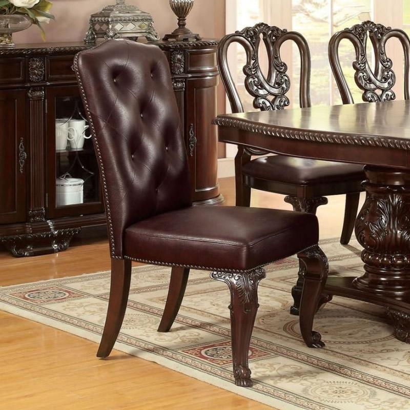 Furniture of America Bellagio Dining Chair CM3319L-SC-2PK IMAGE 2