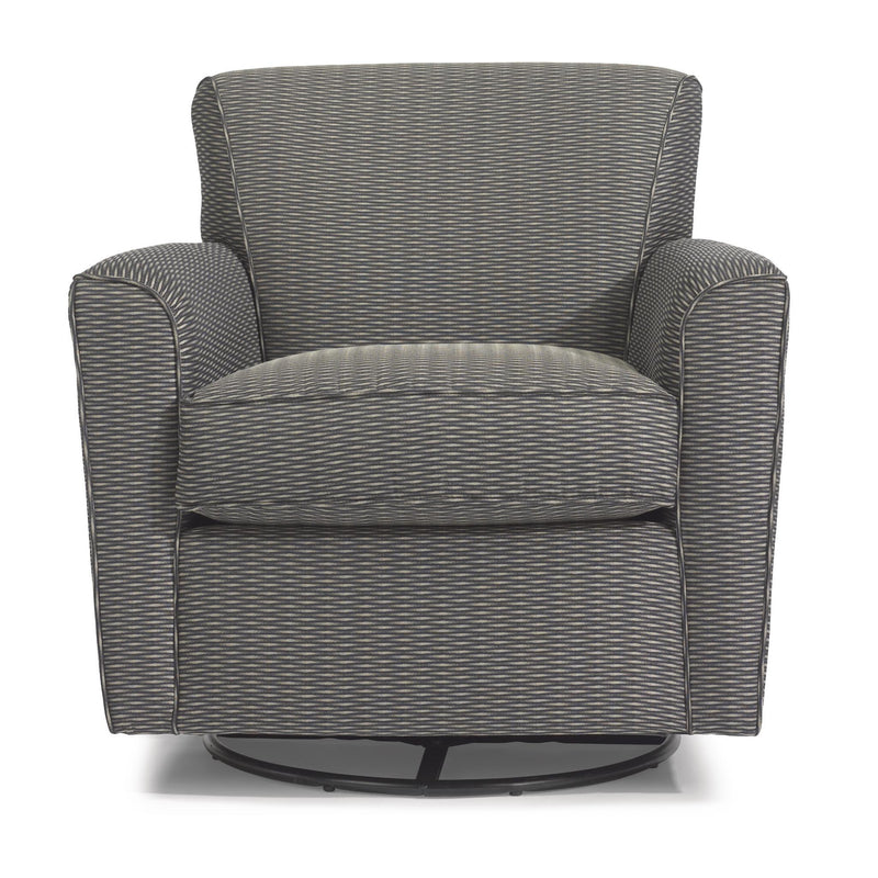 Flexsteel Kingman Swivel Fabric Chair 036C-13-AHT-00 IMAGE 1