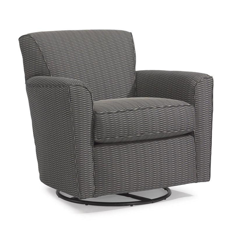 Flexsteel Kingman Swivel Fabric Chair 036C-13-AHT-00 IMAGE 2