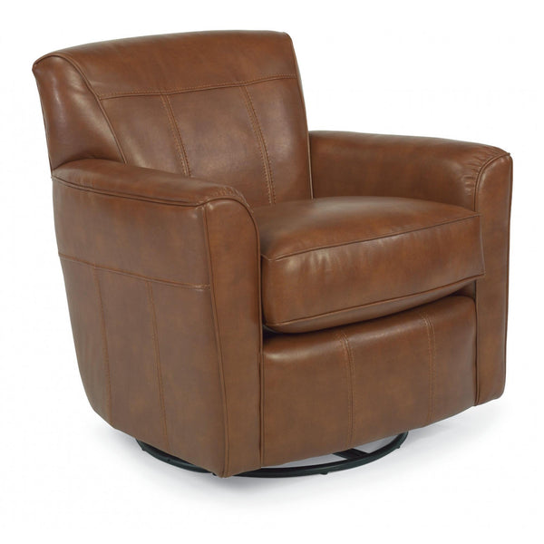 Flexsteel Kingman Swivel Fabric Chair N036C-13-336-72 IMAGE 1
