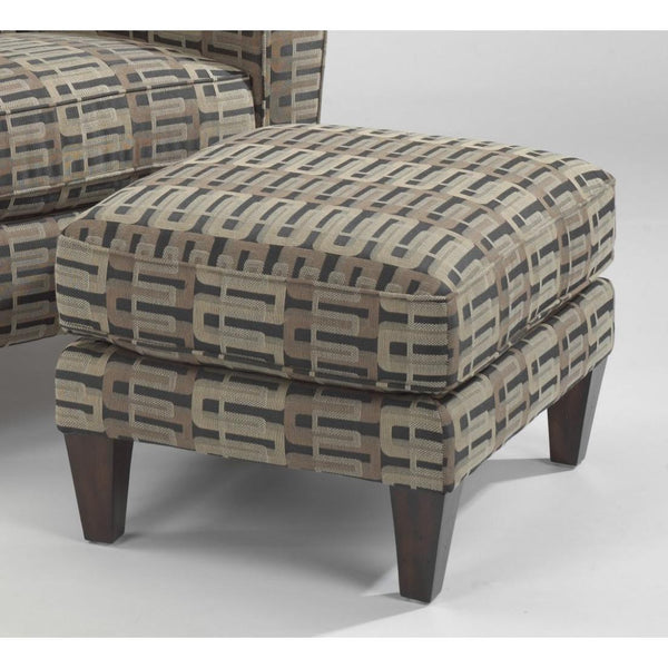 Flexsteel Digby Fabric Ottoman 5966-08-930-00 IMAGE 1