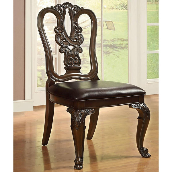 Furniture of America Bellagio Dining Chair CM3319W-SC-2PK IMAGE 1