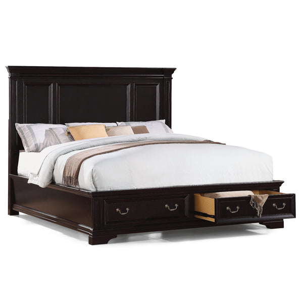 Flexsteel Camberly California King Panel Bed with Storage W1909-90CS IMAGE 1