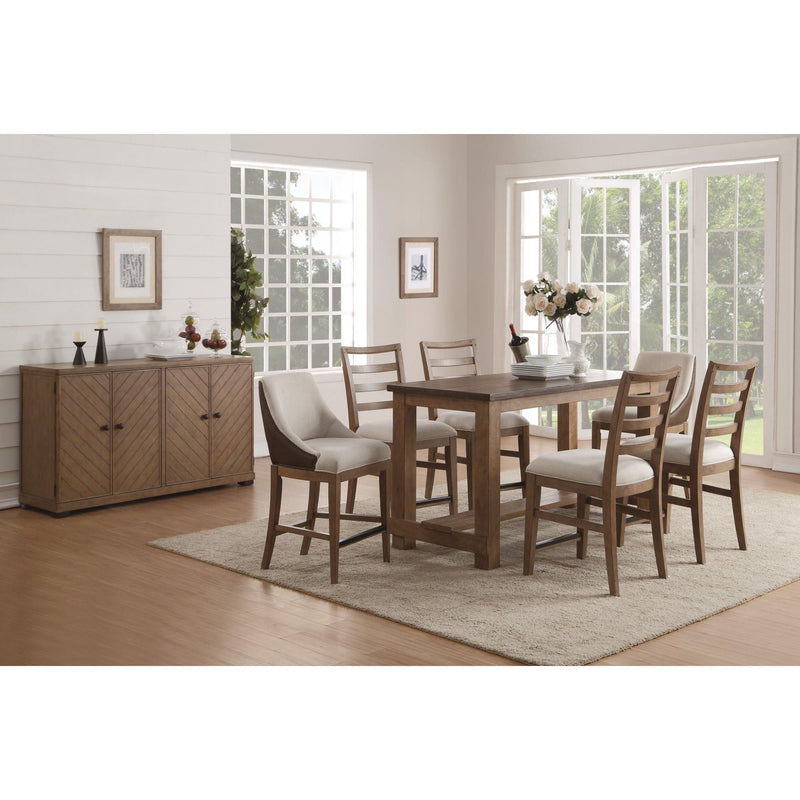 Flexsteel Carmen Counter Height Dining Table with Trestle Base W1146-835 IMAGE 4