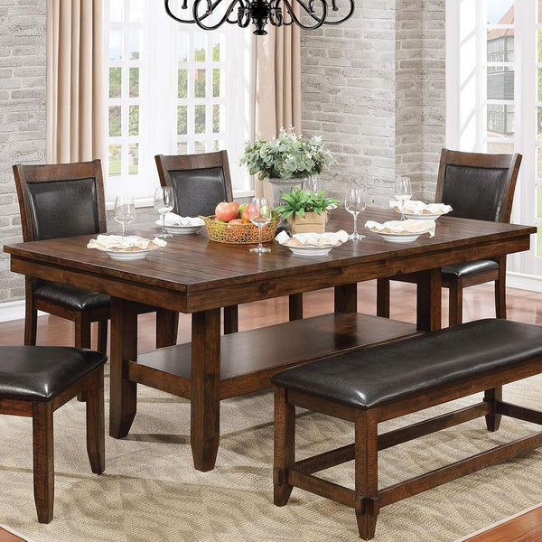 Furniture of America Meagan I Dining Table CM3152T IMAGE 1