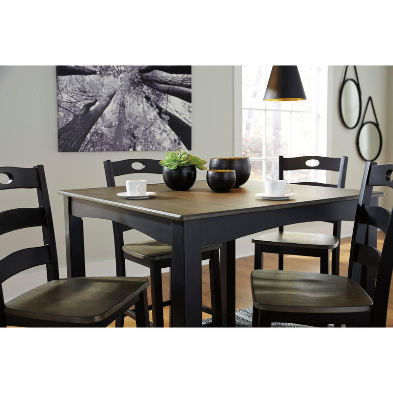 Signature Design by Ashley Froshburg 5 pc Counter Height Dinette D338-223 IMAGE 2
