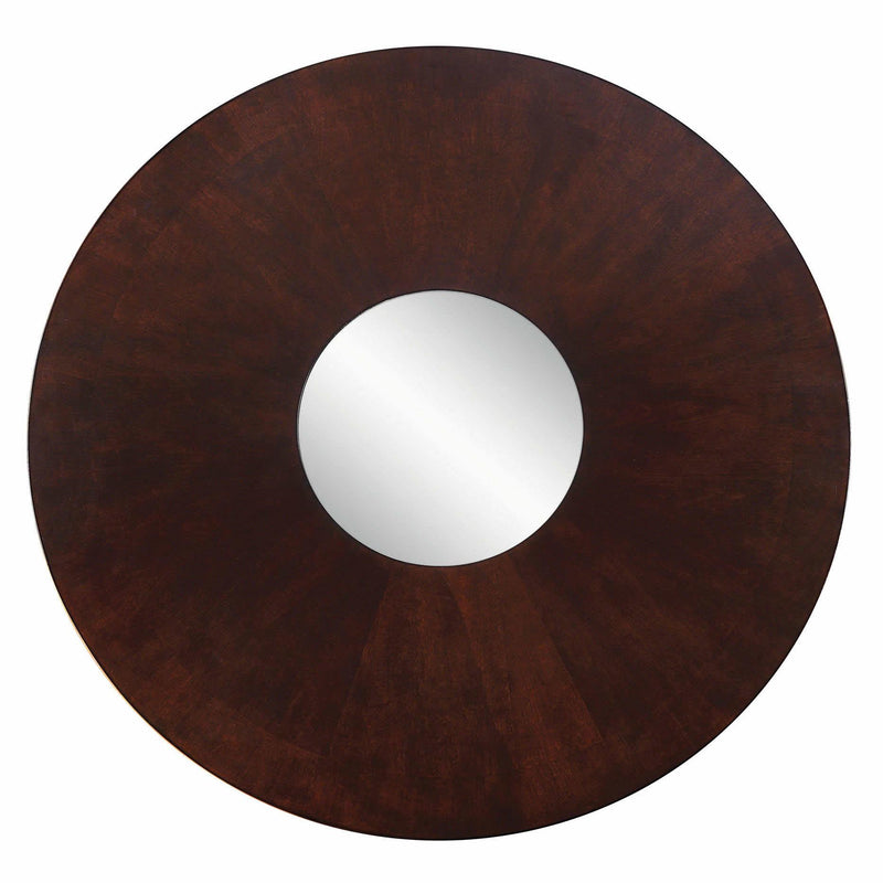 Furniture of America Round Cimma Dining Table with Pedestal Base CM3556T-TABLE IMAGE 4
