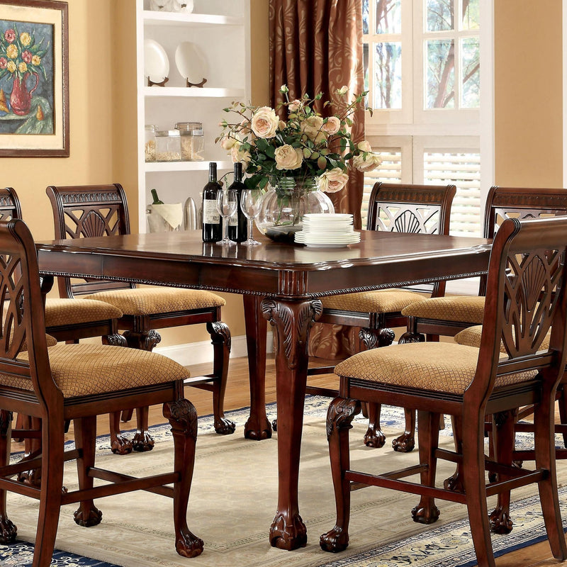 Furniture of America Petersburg II Counter Height Dining Table CM3185PT IMAGE 1