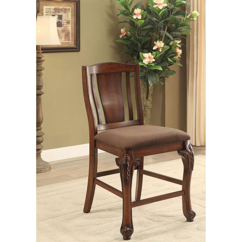 Furniture of America Johannesburg Counter Height Arm Chair CM3873PC-2PK IMAGE 3