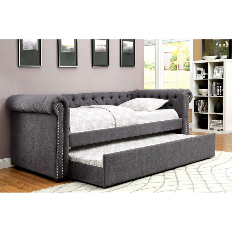 Furniture of America Leanna Twin Daybed CM1027GY-BED IMAGE 2