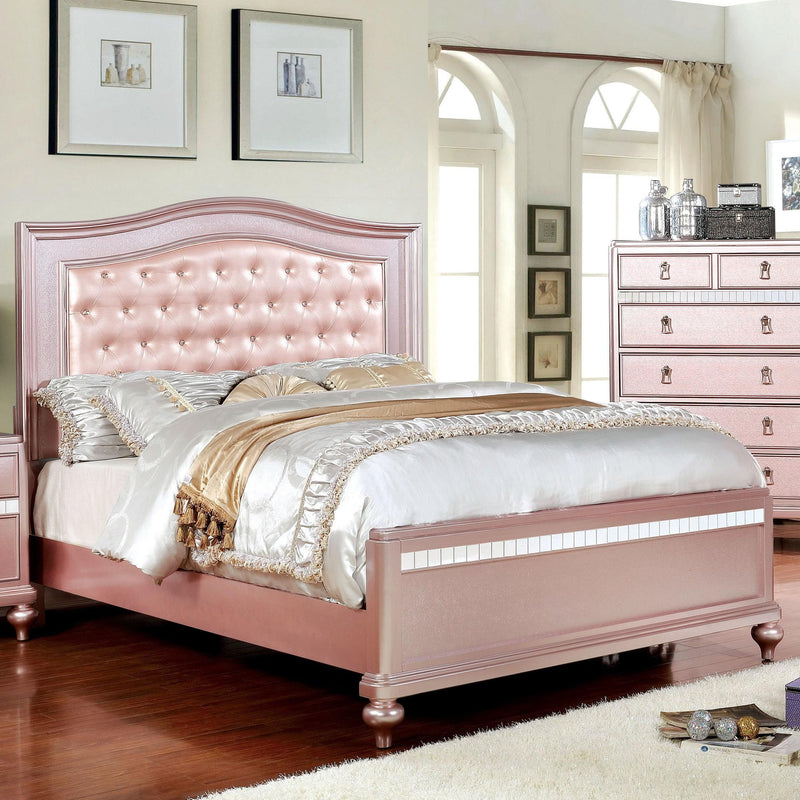 Furniture of America Ariston Queen Panel Bed CM7171RG-Q-BED IMAGE 2