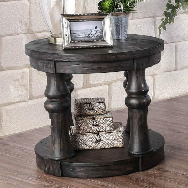 Furniture of America Mika End Table CM4424GY-E IMAGE 1