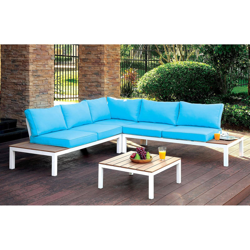 Furniture of America Outdoor Seating Sectionals CM-OS2580-PK IMAGE 2