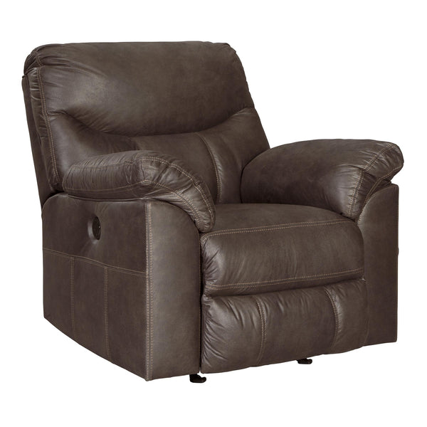 Signature Design by Ashley Boxberg Power Rocker Leather Look Recliner 3380398 IMAGE 1
