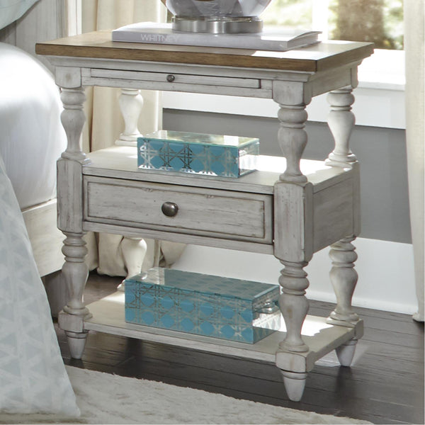Liberty Furniture Industries Inc. Farmhouse Reimagined 1-Drawer Nightstand 652-BR62 IMAGE 1