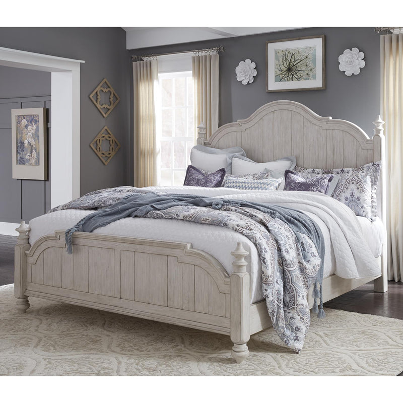 Liberty Furniture Industries Inc. Farmhouse Reimagined Queen Poster Bed 652-BR-QPS IMAGE 1