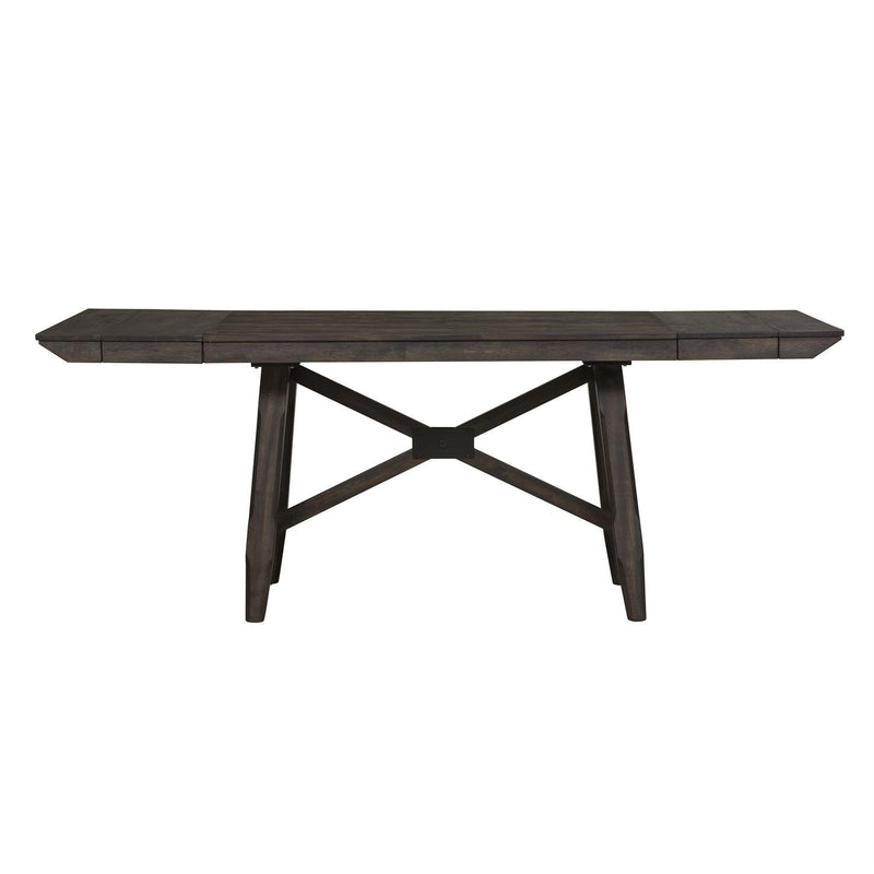 Liberty Furniture Industries Inc. Double Bridge Dining Table with Trestle Base 152-CD-TRS IMAGE 3