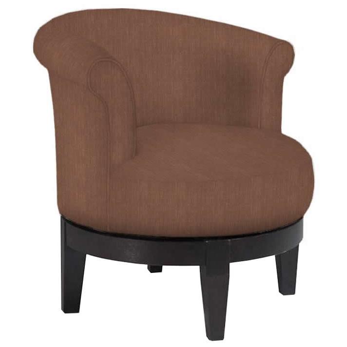 Best Home Furnishings Attica Swivel Fabric Accent Chair 2958E-18624 IMAGE 1