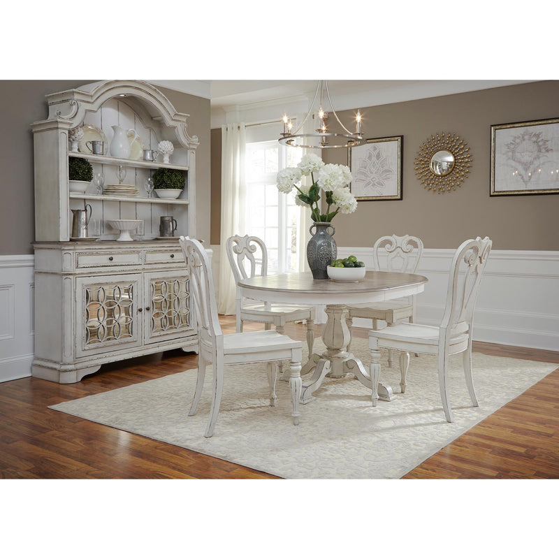Liberty Furniture Industries Inc. Round Magnolia Manor Dining Table with Pedestal Table 244-DR-PED IMAGE 11