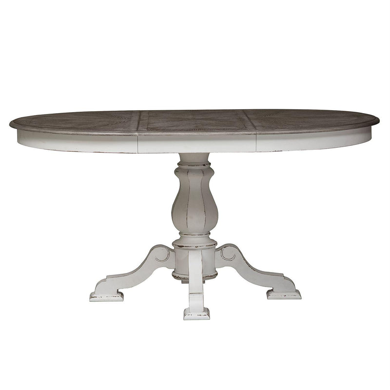 Liberty Furniture Industries Inc. Round Magnolia Manor Dining Table with Pedestal Table 244-DR-PED IMAGE 3