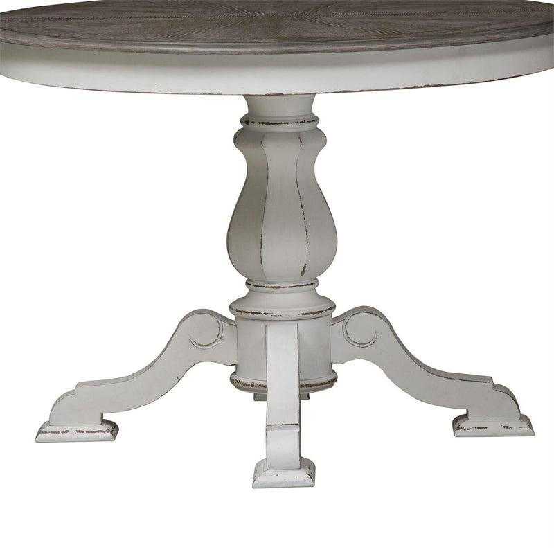 Liberty Furniture Industries Inc. Round Magnolia Manor Dining Table with Pedestal Table 244-DR-PED IMAGE 8
