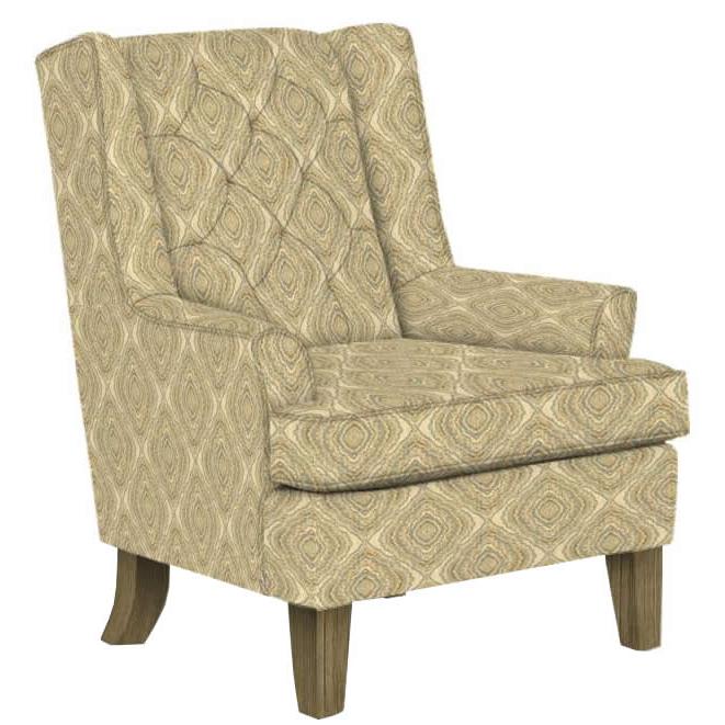 Best Home Furnishings Rebecca Stationary Fabric Accent Chair 0160AB-34569 IMAGE 1
