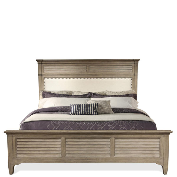 Riverside Furniture Myra Queen Upholstered Panel Bed 59474/59471/59473 IMAGE 1